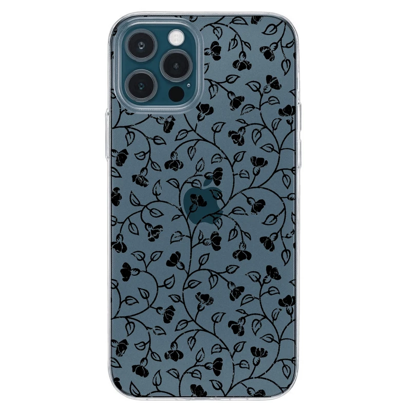 کاور مگافون طرح گل مدل C42-B مناسب برای گوشی موبایل اپل Iphone 12 Pro Max