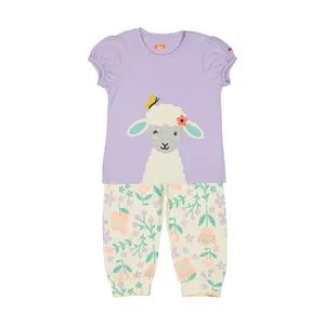 Madar 404-60 T-Shirt And pants Set For Girls