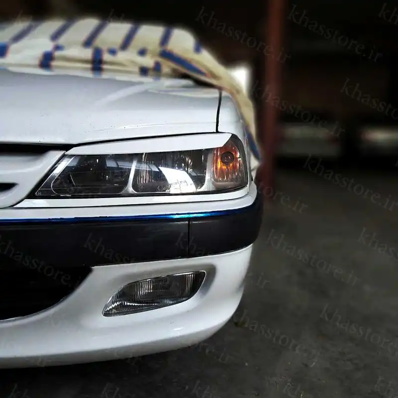 ابرویی چراغ جلو خودرو پن مدل d009 مناسب پژو پارس پرشیا بسته دو عددی