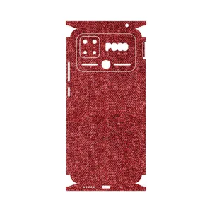MAHOOT Fabric Texture 4-FullSkin Cover Sticker for Xiaomi Poco C40