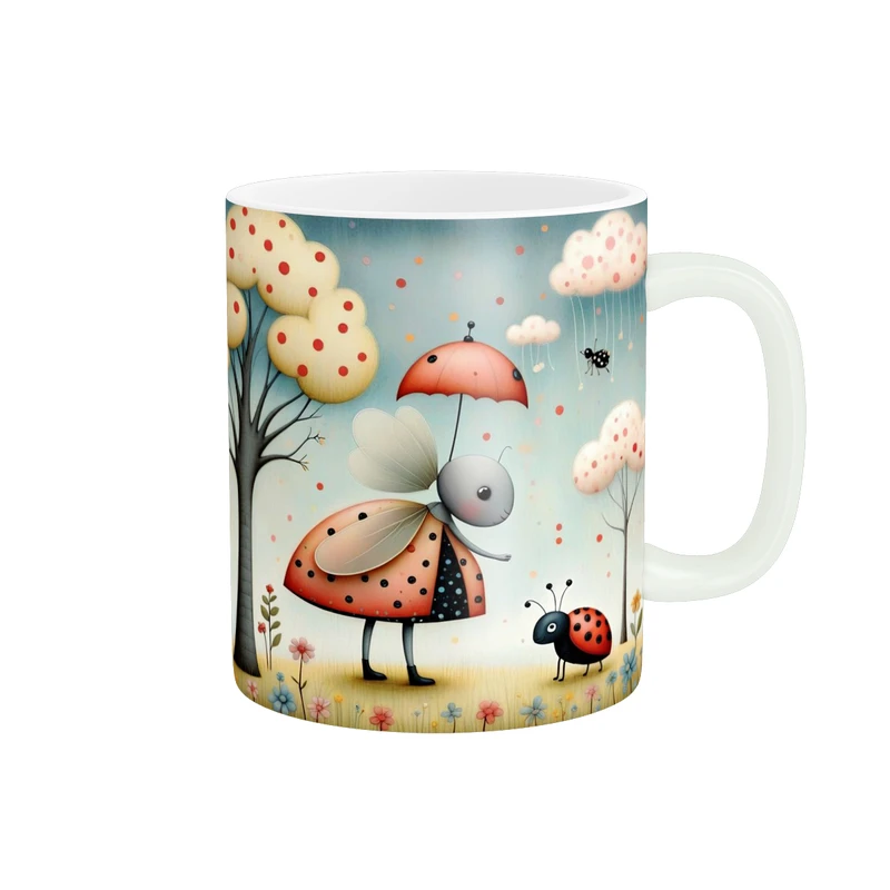 ماگ پاد آفرین طرح نقاشی کد 3921