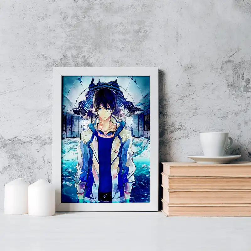 تابلو خندالو مدل هاروکا انیمه فری کد 15619