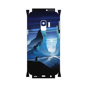 MAHOOT Blue Mountains Digital Art-FullSkin Cover Sticker for Samsung Galaxy S9