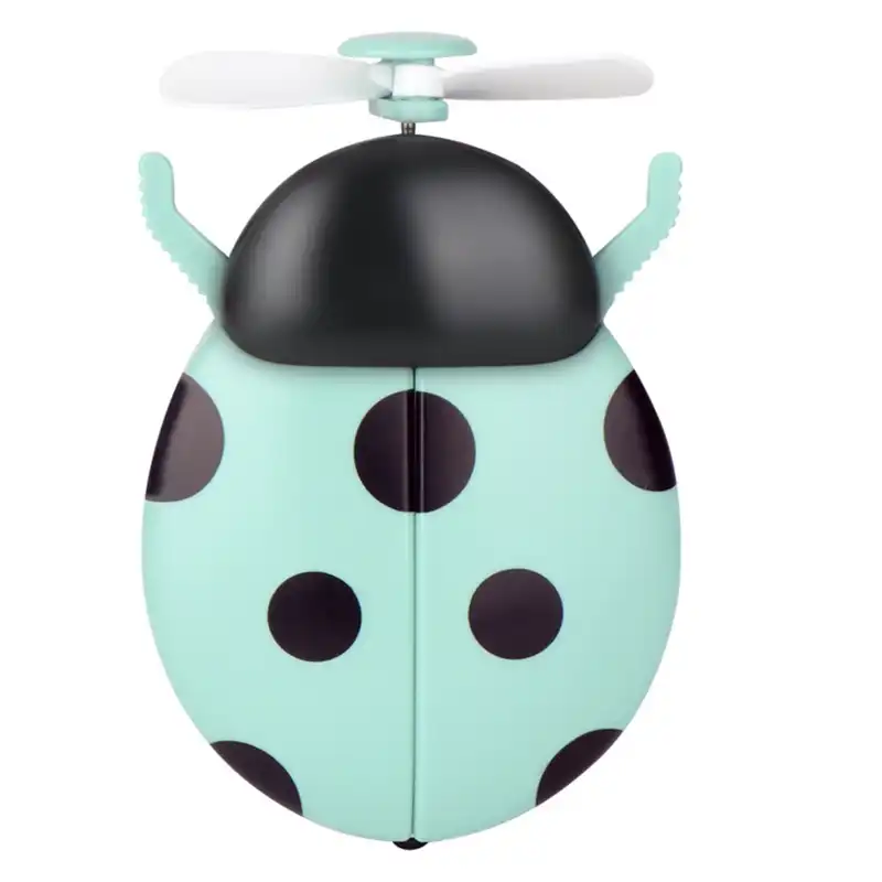 رینگ لایت آرایشی و آینه مدل کفشدوزک