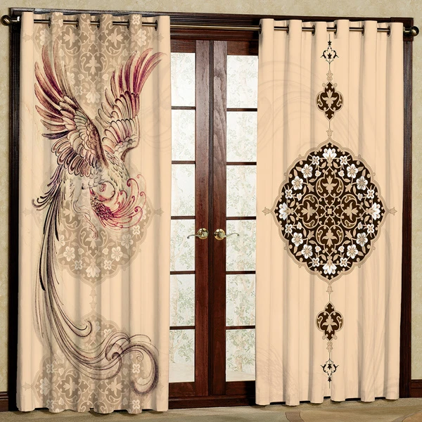 پرده مدل مخمل پانچی کد 6321 سایز 280x140 سانتی متر