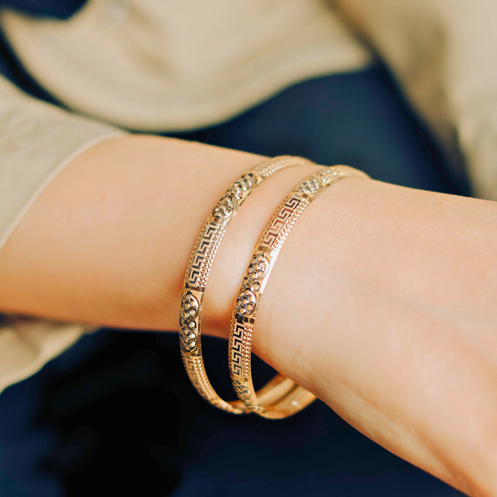 النگو طلا 18 عیار زنانه زرالتون مدل مایسا کد 2