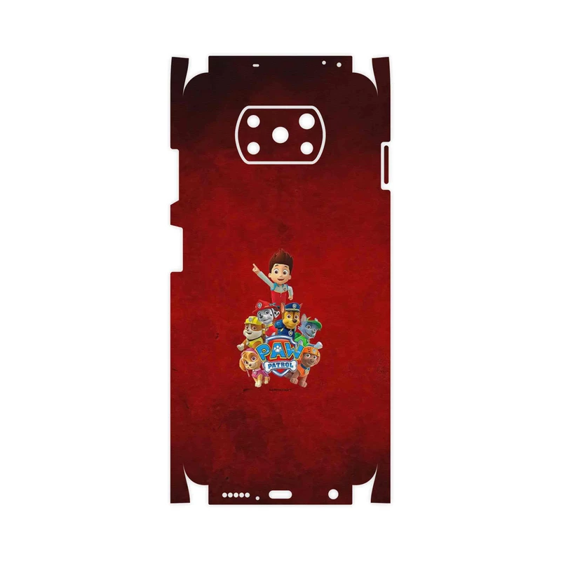 برچسب پوششی ماهوت مدل Paw Patrol-FullSkin مناسب برای گوشی موبایل شیائومی Poco X3 Pro