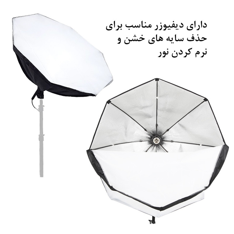 سافت باکس نیویر مدل NW6110 سایز 60x60 سانتی متر