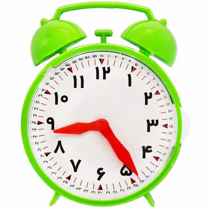 ساعت آموزشی رومیزی مدل عقربه ای کد B12