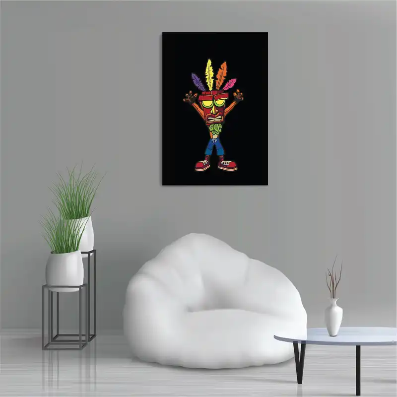 پوستر طرح گیمینگ کراش مدل M0334