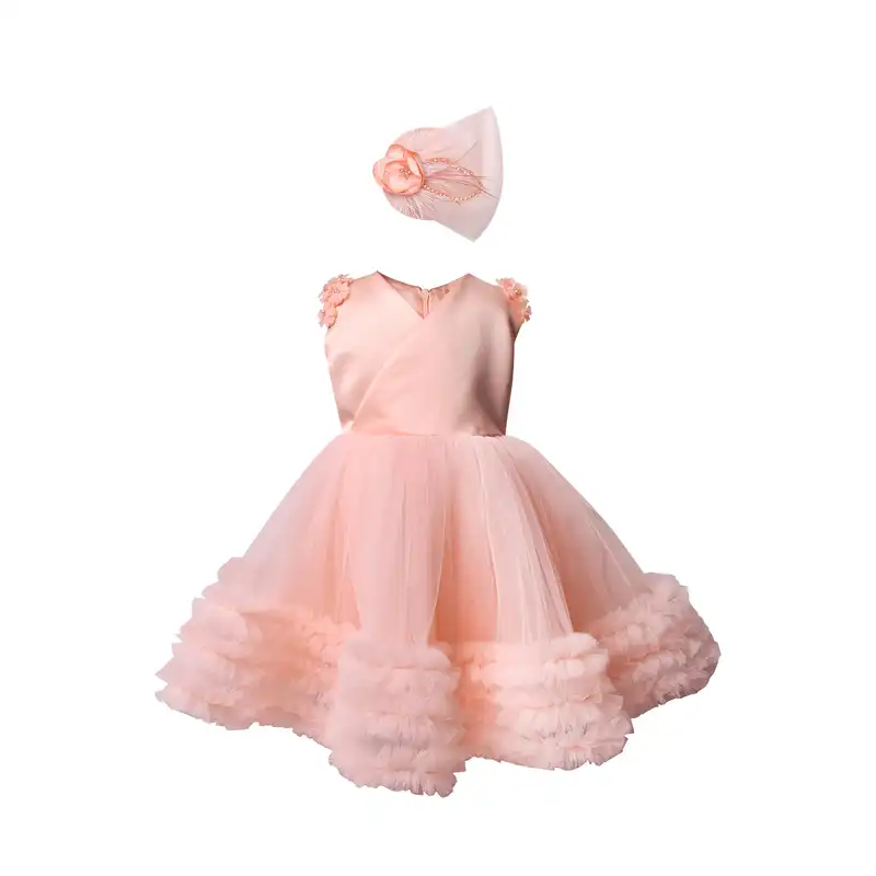 ست پیراهن و گیره مو دخترانه مدل مجلسی