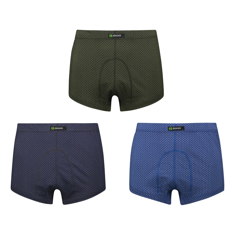 شورت نیم‌پا مردانه مدل S-12 بسته 3 عددی