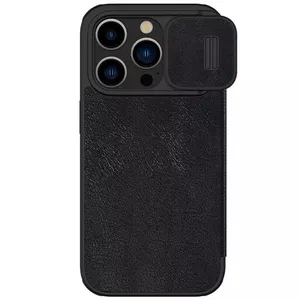 Nillkin Qin Pro Leather case for Apple iPhone 15 Pro Max 