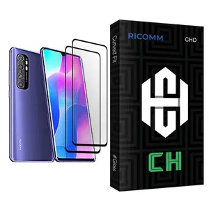 Ricomm CH Glass MIX002 Screen Protector For Xiaomi Mi Note 10 Lite Pack Of 2