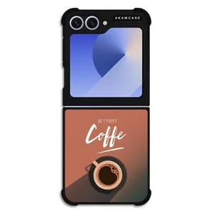 AKAM AMC-WSGZFLIP6-COFFEE-6 Cover For Samsung Galaxy Z Flip 6