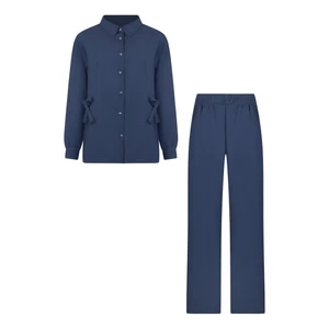 مانتو و شلوار زنانه مدل پاپیون 104