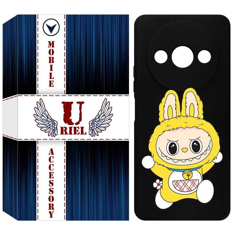 کاور یوریل مدل KSH کد 122 طرح عروسک لبوبو مناسب برای گوشی موبایل شیائومی Redmi A3 / A3x