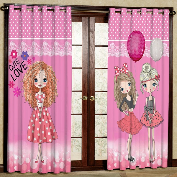 پرده پانچی کد 5572 سایز 280x140 سانتی متر