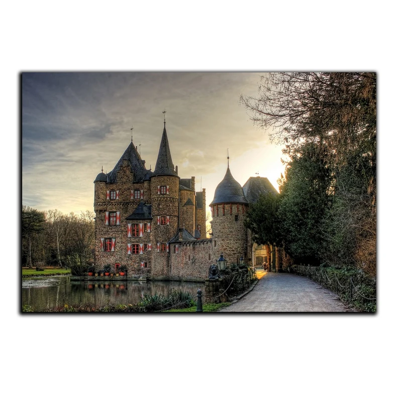 تابلو شاسی بکلیت طرح قلعه اروپایی مدل SH-281