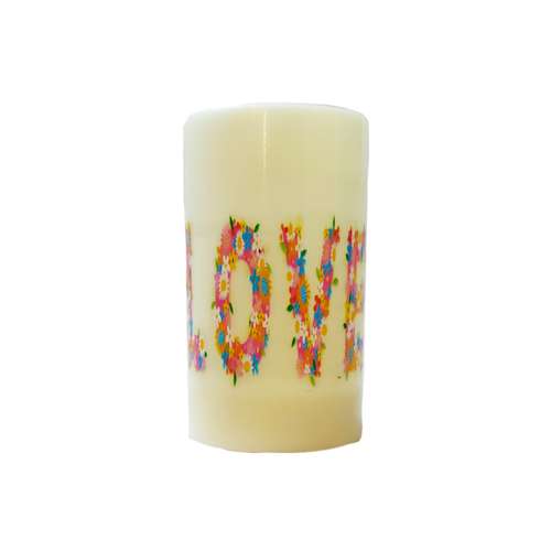 شمع ال ای دی طرح LOVE کد 023