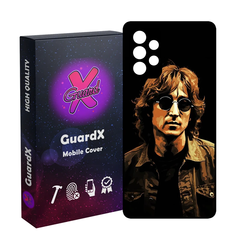 کاور گارد ایکس طرح مرد مدل Glass10753 مناسب برای گوشی موبایل سامسونگ Galaxy A52/A52S