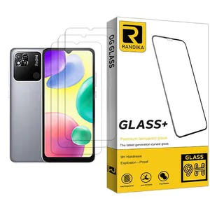 Randika Randika Glass MIX003 Screen Protector For Xiaomi Redmi 10A Pack Of 3