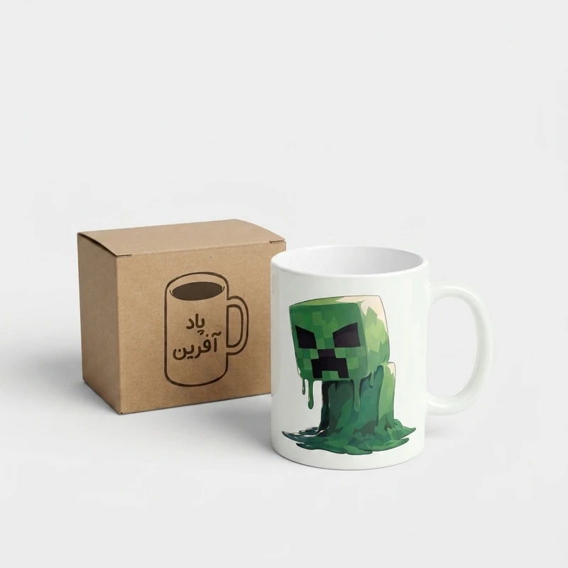 ماگ پاد آفرین طرح گیمینگ مدل ماینکرافت Minecraft کد 846