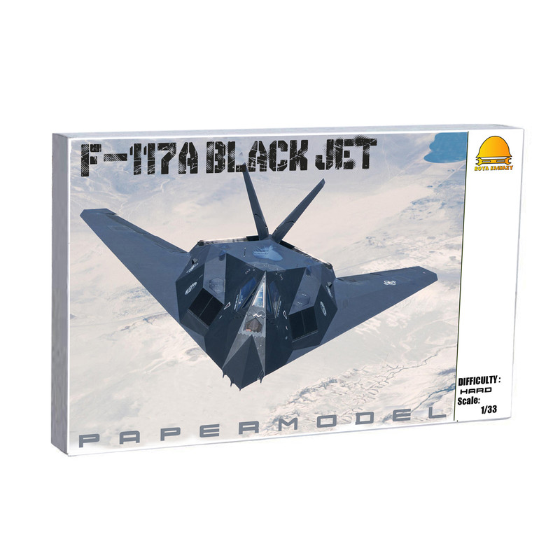 ساختنی مدل جنگنده F-117-A