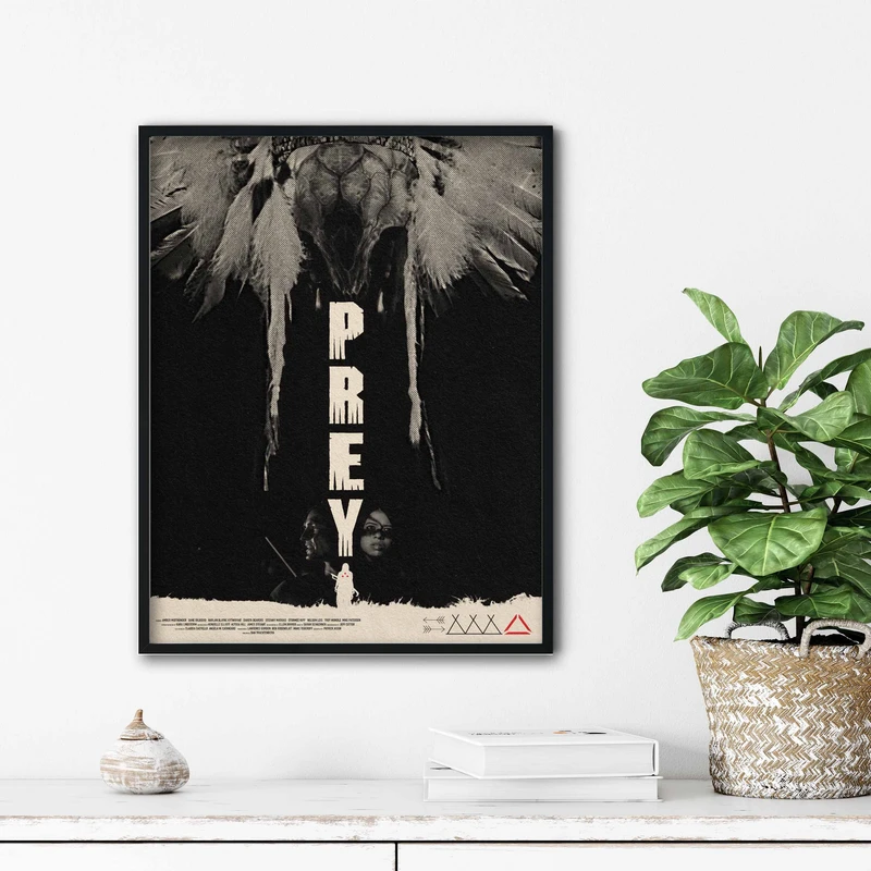 تابلو آتریسا طرح پوستر فیلم prey مدل ATm384