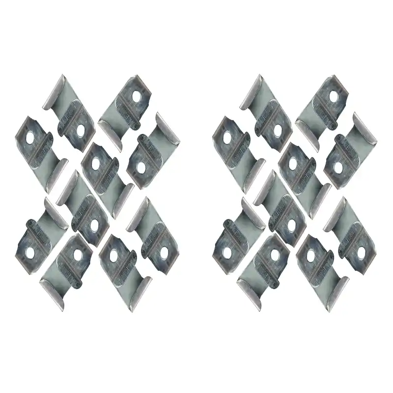 پایه نگهدارنده میل پرده باربد کد 01 بسته 20 عددی