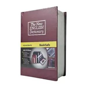 گاوصندوق مدل کتابی طرح دیکشنری قفل رمزدار  وزن 1 کیلوگرم