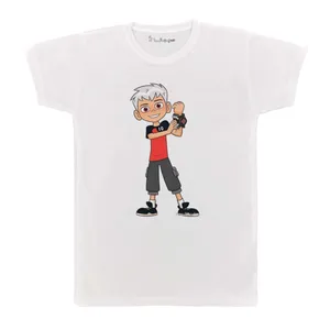 تی شرت بچگانه پرمانه طرح بن تن کد pmt.4145