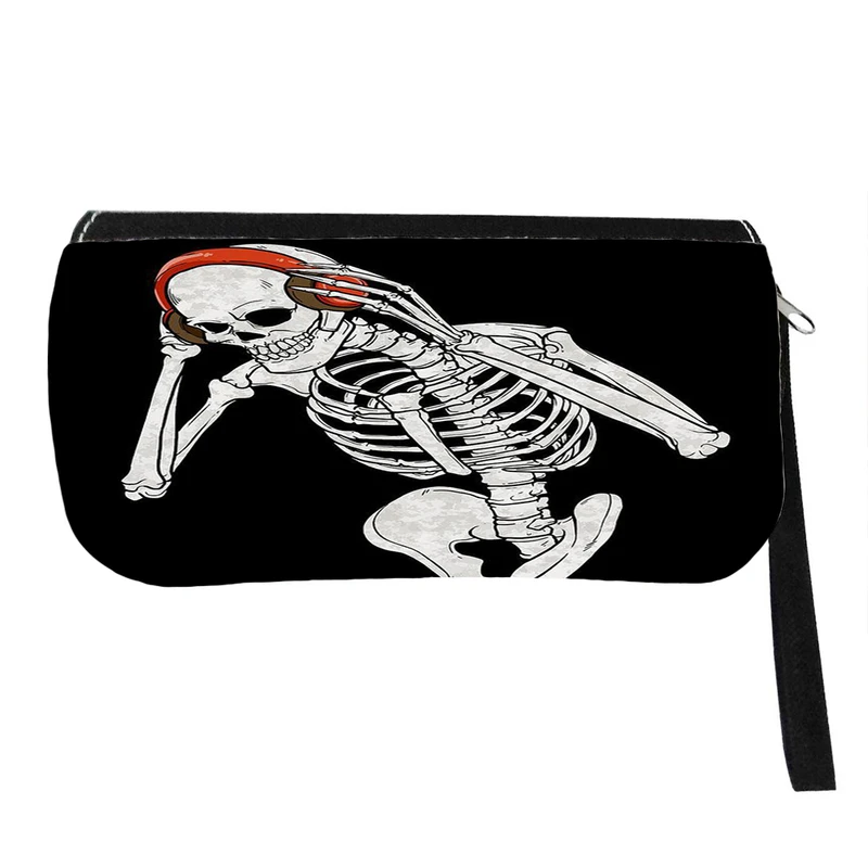 جامدادی مدل فانتزی طرح اسکلت بامزه کد 17