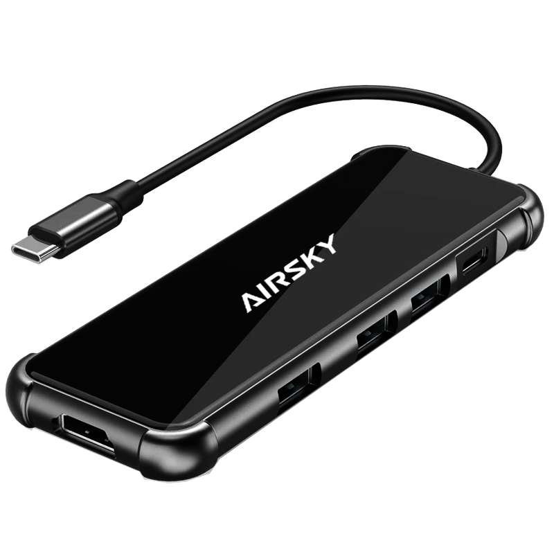 هاب 5 پورت USB-C ایراسکای مدل DJ-HC64D