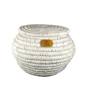 سطل حصیری مدل خمره ای کد small