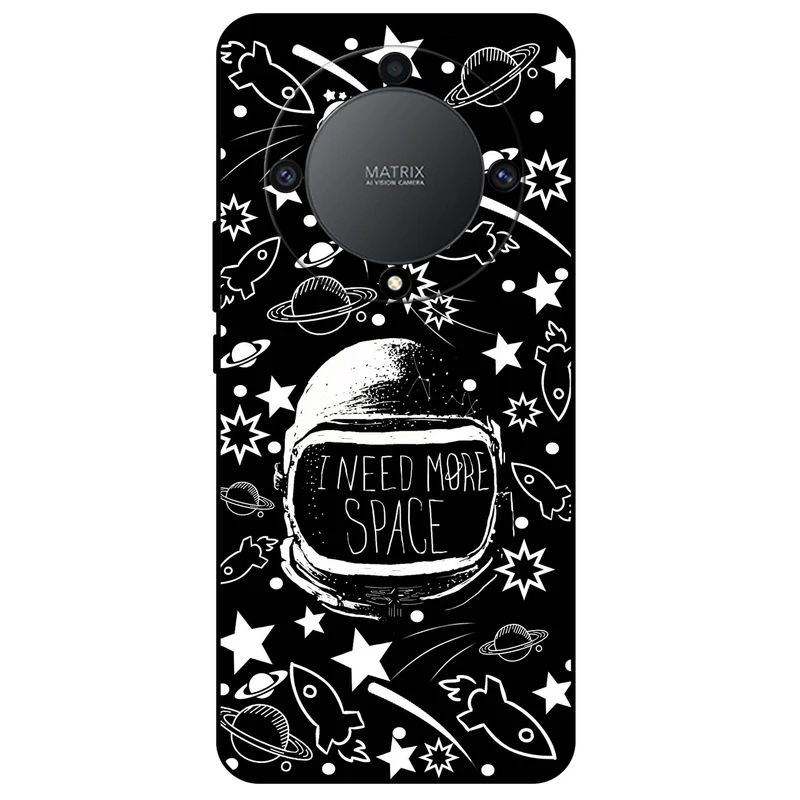کاور مگافون طرح فضایی مدل 7706 مناسب برای گوشی موبایل آنر X9A     