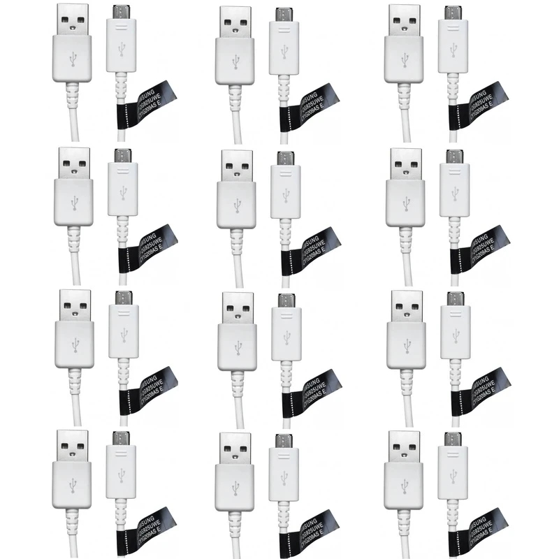  کابل تبدیل USB به microUSB مدل S طول 1.2 متر بسته 12 عددی