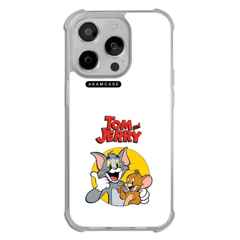 کاور آکام مدل AMC-WTA14PRO-TOM & JERRY18 مناسب برای گوشی موبایل اپل iPhone 14 Pro