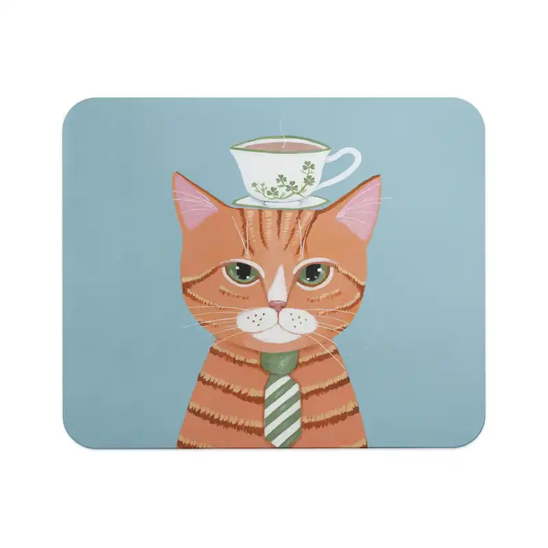 ماوس پد مدل گربه طرح 1215