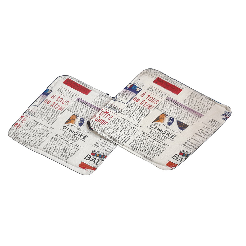 دستگیره آشپزخانه مدل روزنامه ای بسته 2 عددی