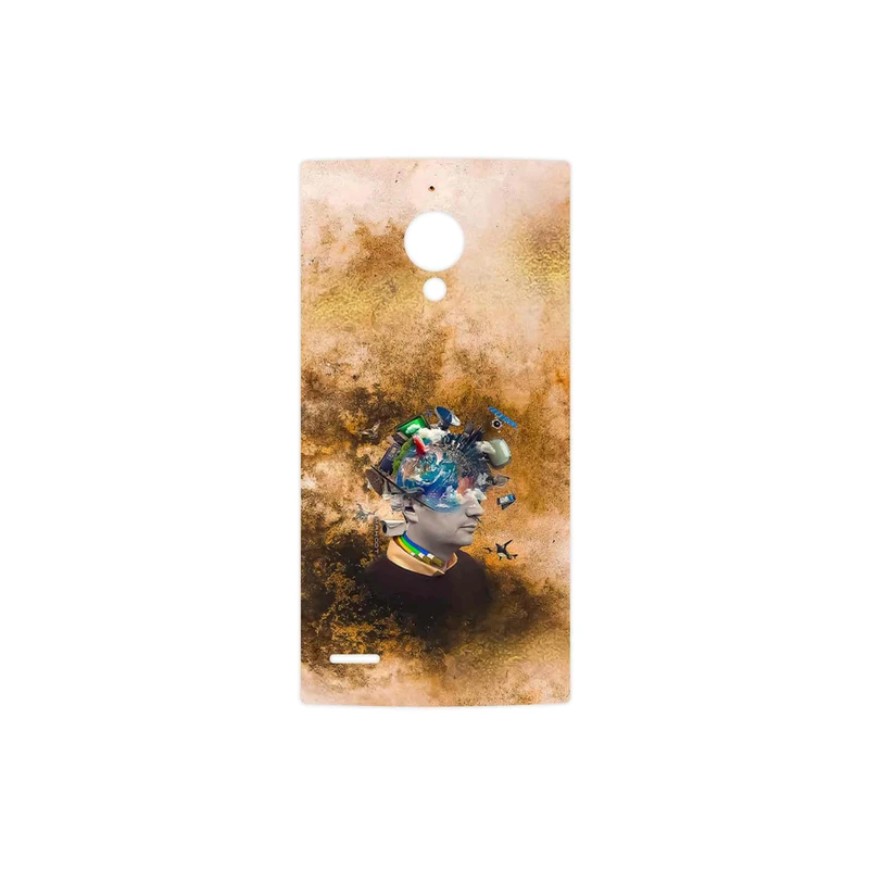 برچسب پوششی ماهوت مدل Collage of surreal Portrait of Men مناسب برای گوشی موبایل ال جی FX0 Firefox