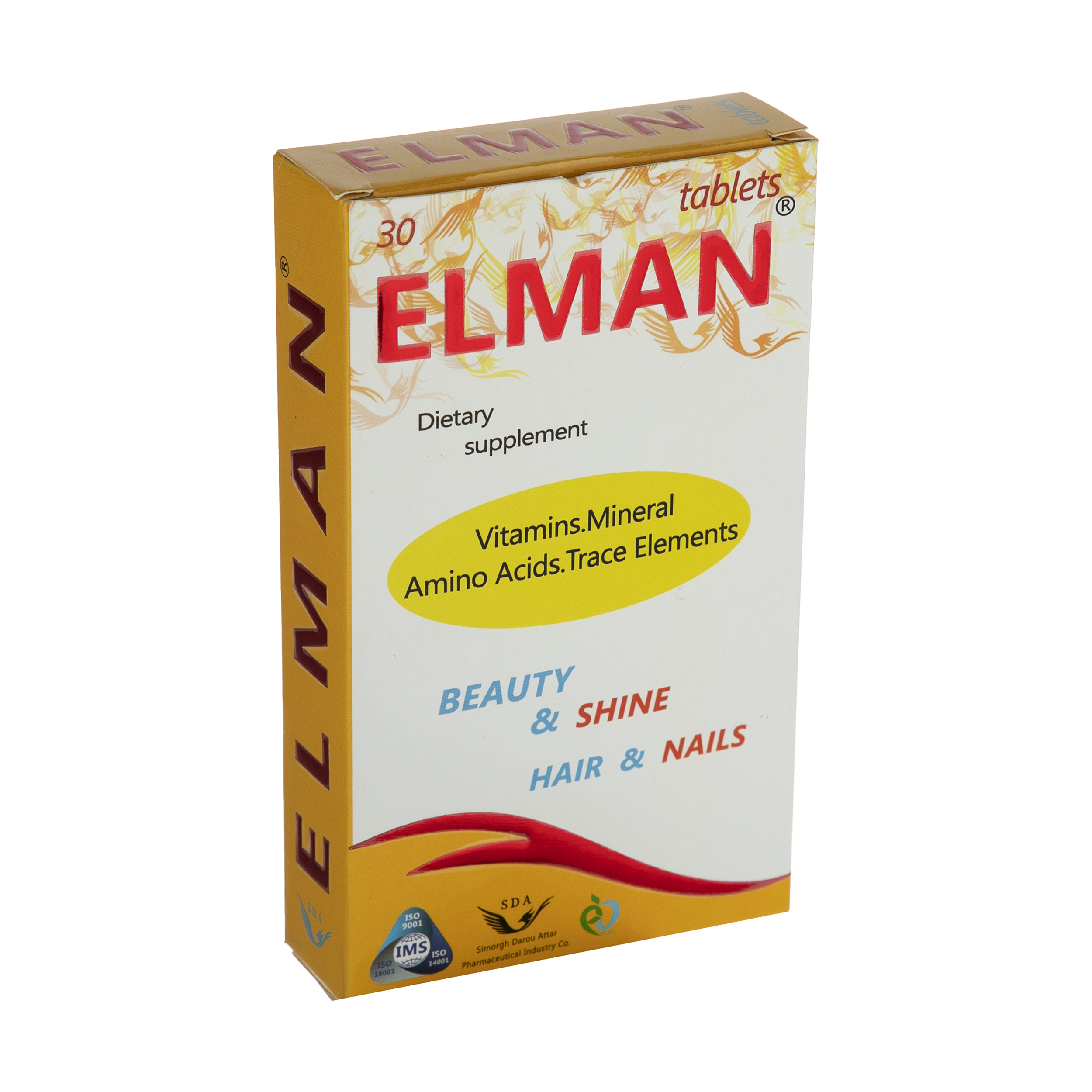 قرص المان سیمرغ دارو عطار بسته 30 عددی