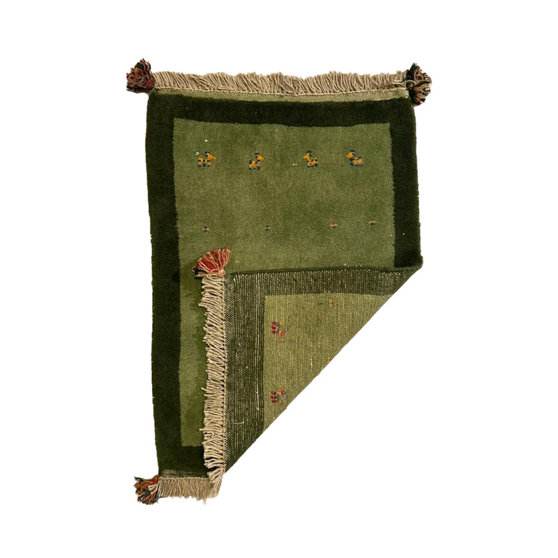 گبه فرش دستباف نیم متری  مدل بافت قشقای شیراز کد NKP-sgp17