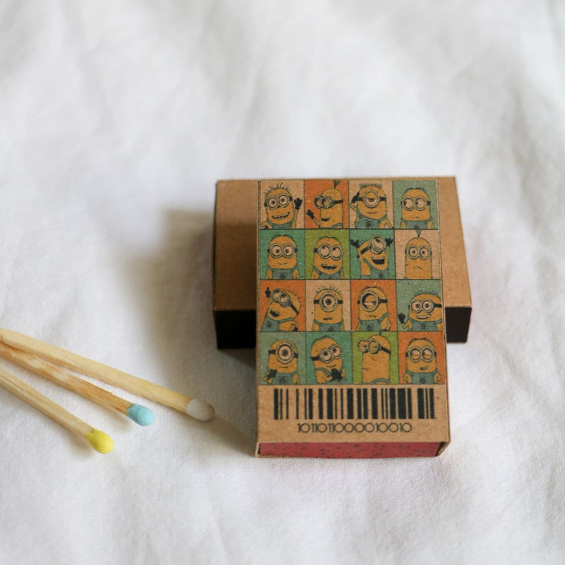 کبریت مدل B612 مینیون ها کد B612 - 115