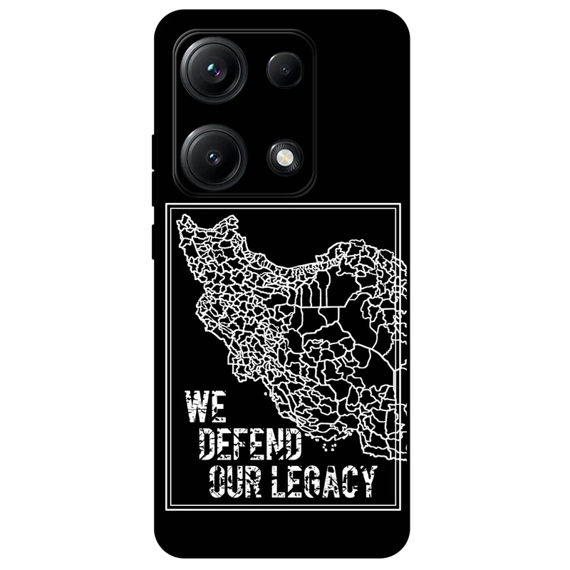 کاور مگافون طرح ایران مدل 1886 مناسب برای گوشی موبایل شیائومی Redmi Note 14S