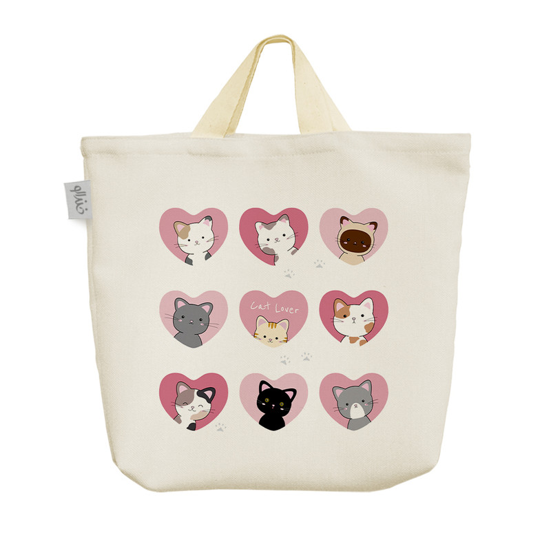 ساک خرید خندالو مدل گربه کد 1859