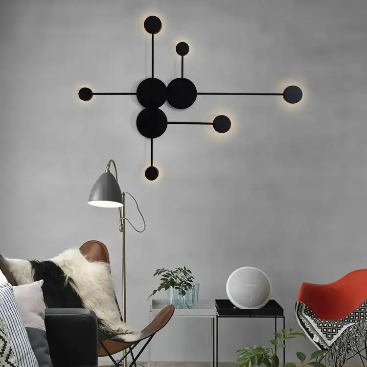 چراغ دیواری ام کی لایتینگ مدل مدرن کد DM6