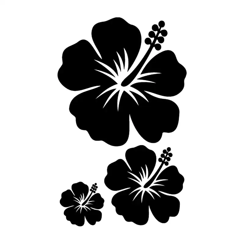 شابلون باتیس آرت طرح گل  کد 50-253