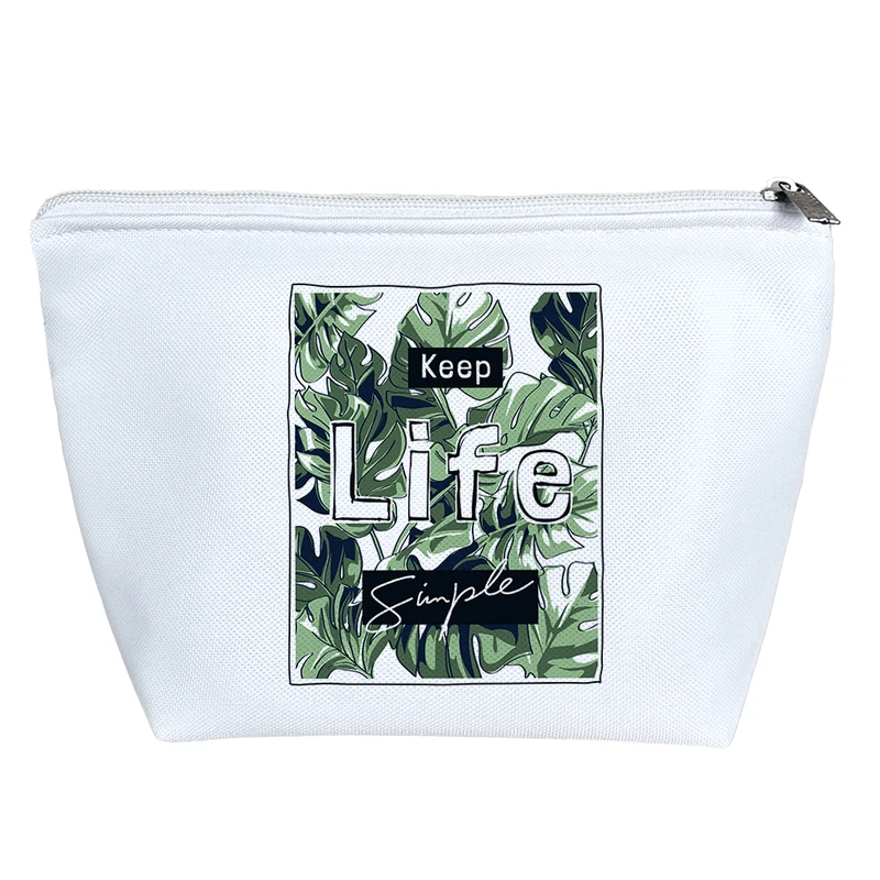 کیف لوازم آرایش دخترانه خندالو مدل جمله انگیزشی کد 3148