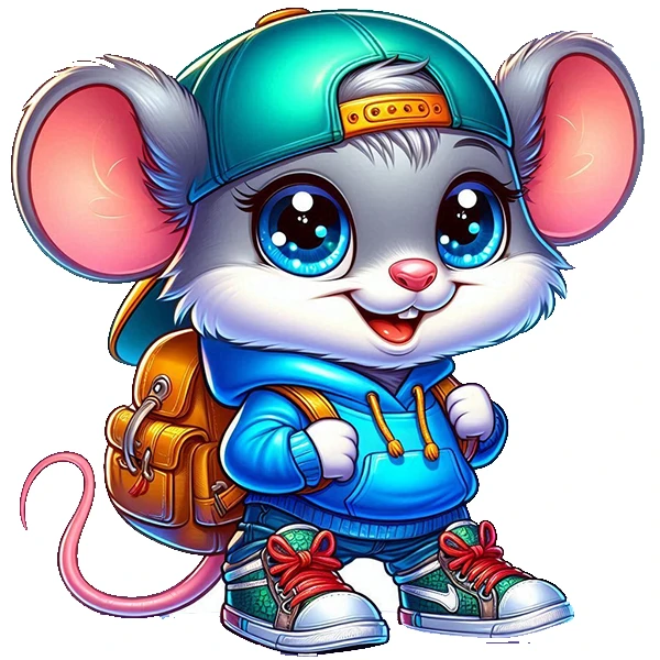 استیکر پارچه و لباس پاد آفرین طرح کارتونی کد 1433